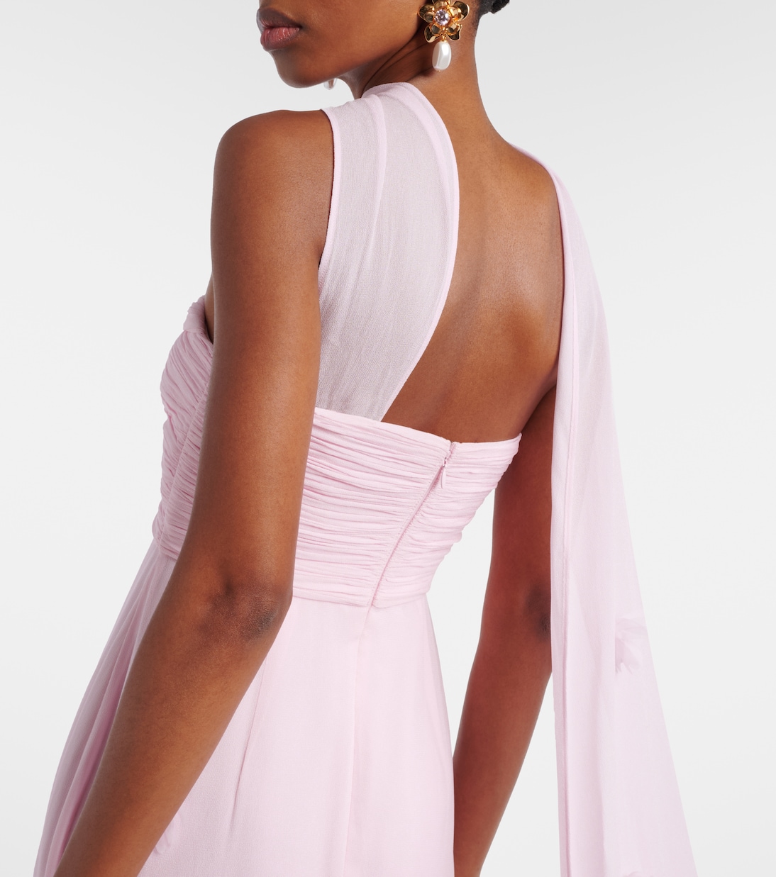 Robe aus Georgette | Self-Portrait