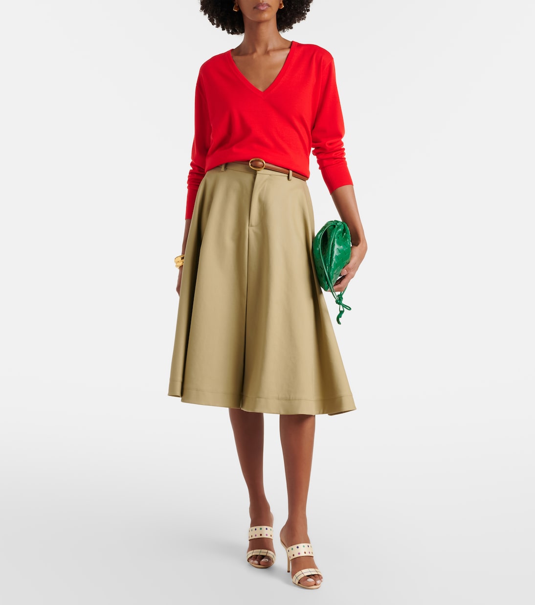 Mules Ralotapla en satin imprimées | Manolo Blahnik