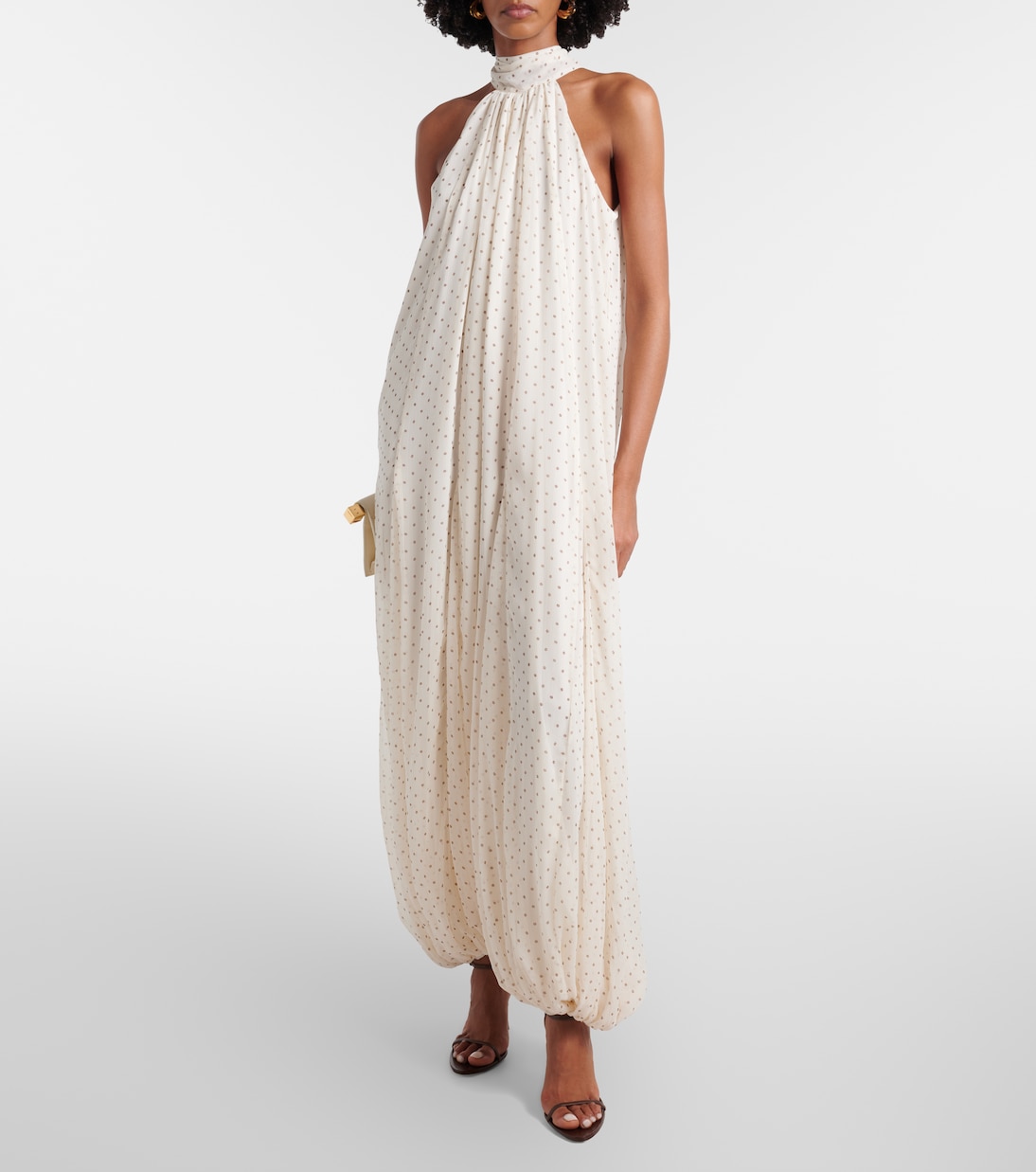 Polka-dot chiffon jumpsuit | Rotate