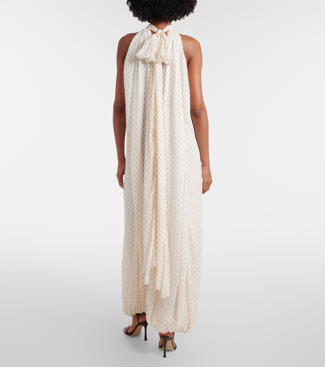 Polka-dot chiffon jumpsuit | Rotate