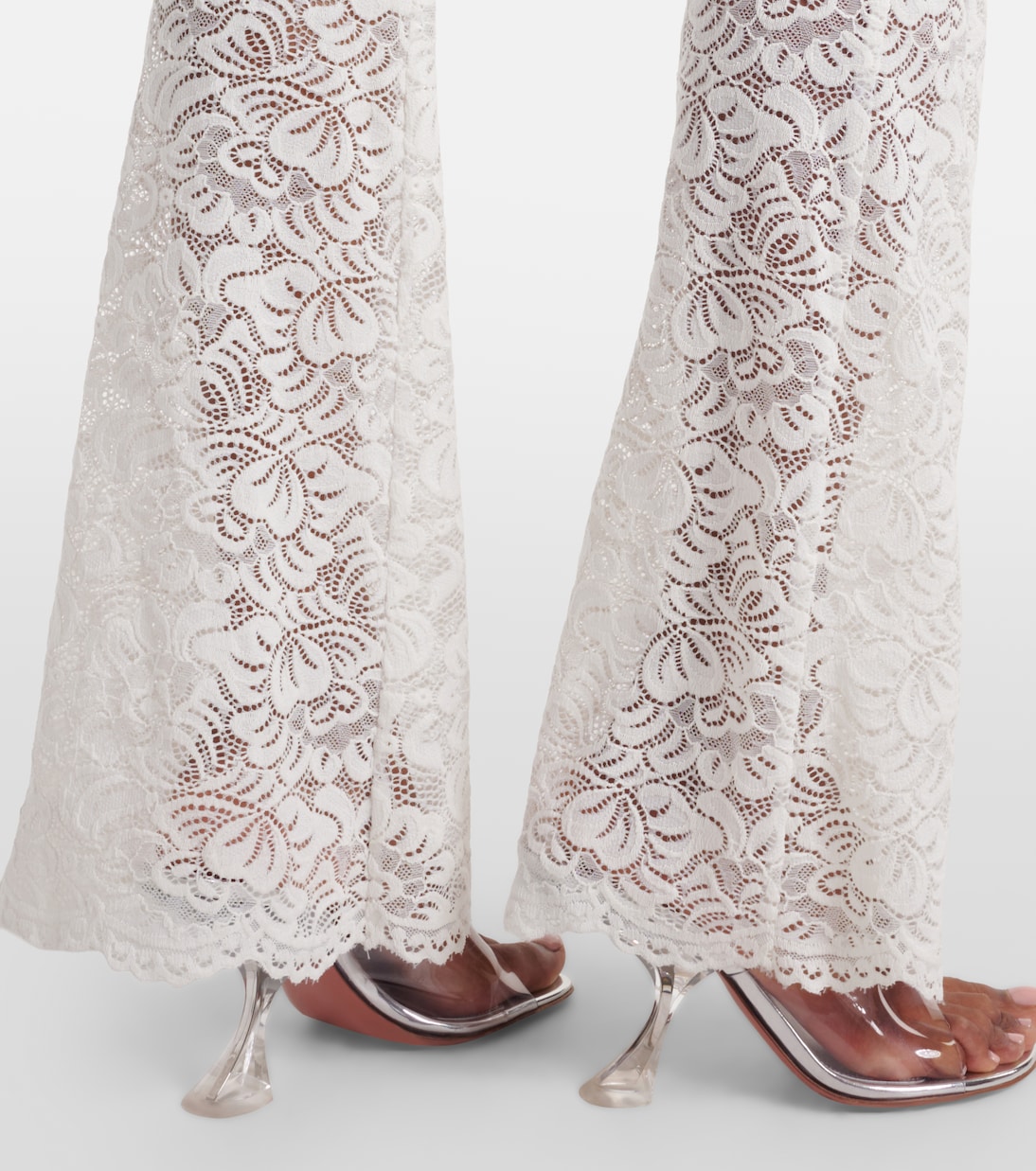 Vecna sheer lace flared pants | Bananhot