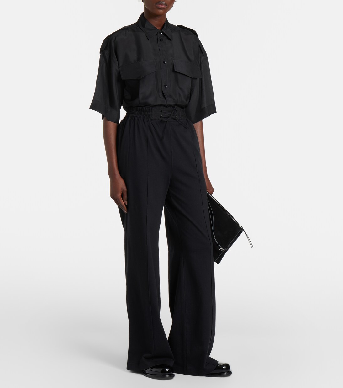 Patent leather slip-on shoes | Phoebe Philo