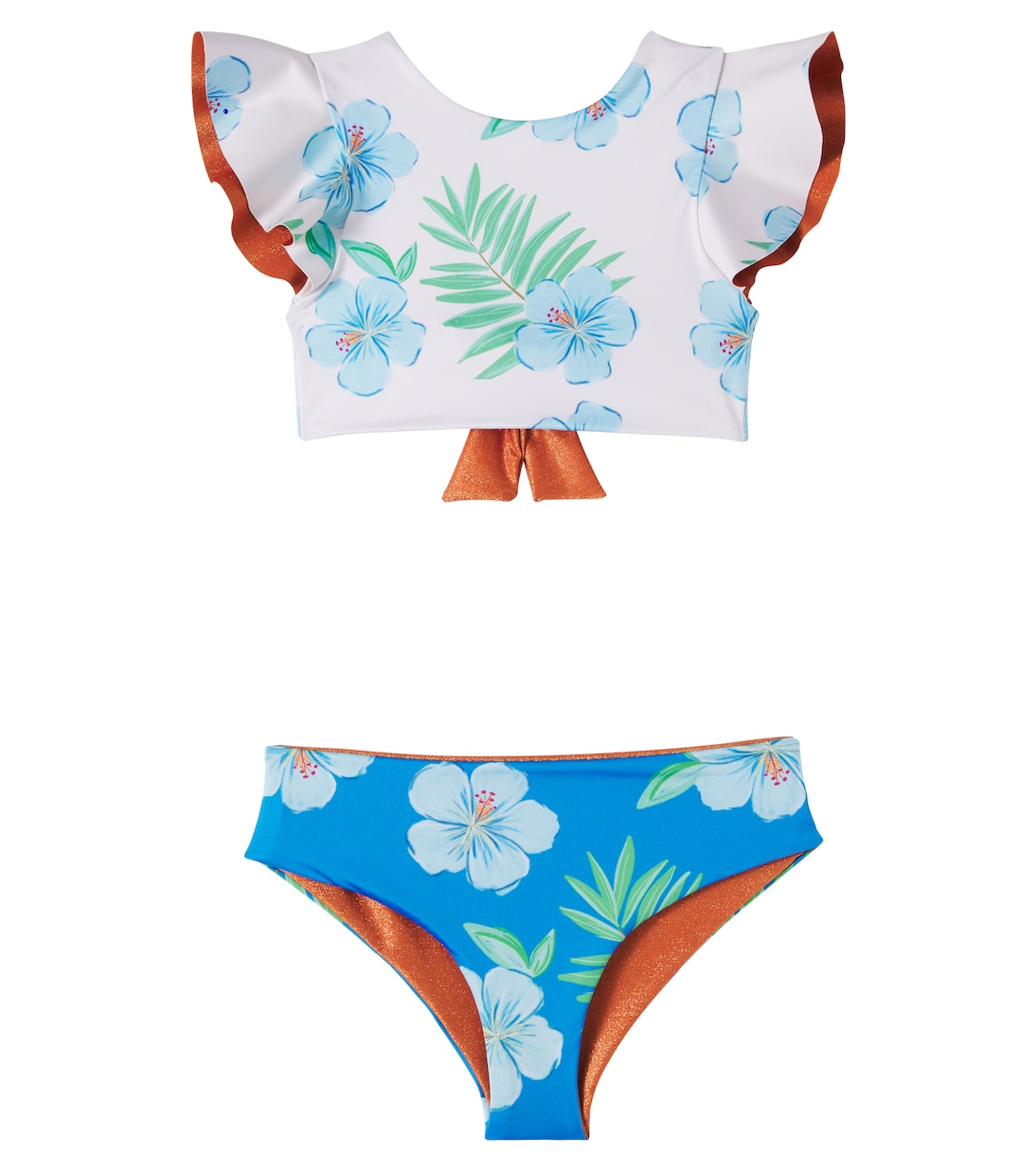 Dayana floral ruffled bikini | Pepita&Me