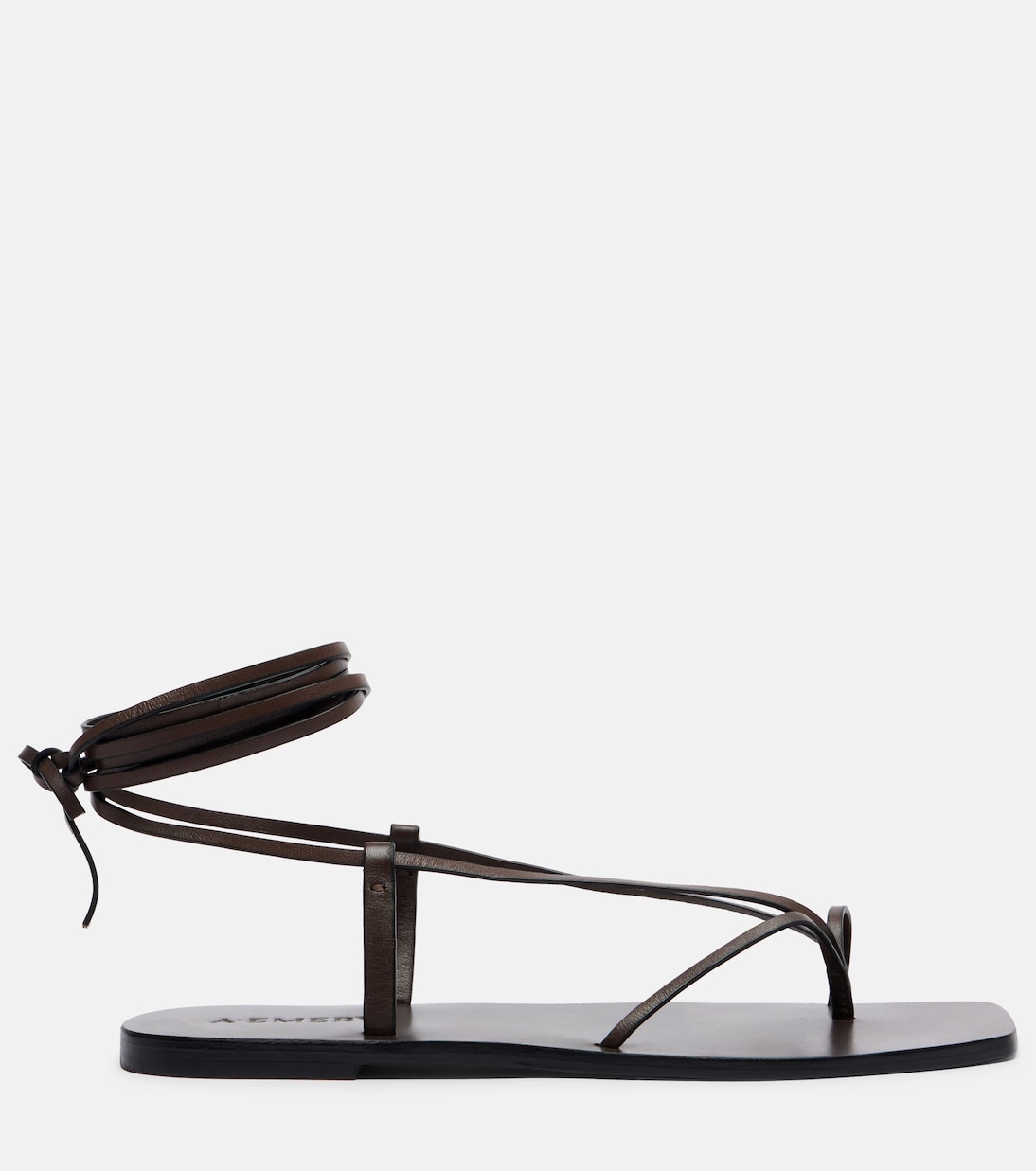 Nolan leather thong sandals | A.Emery