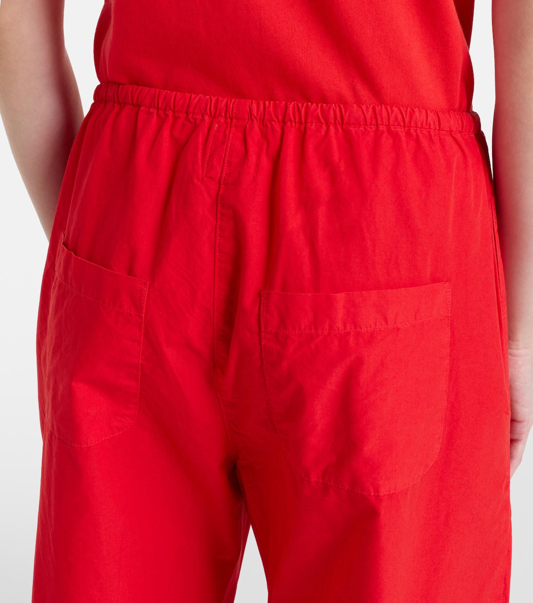 Kyoto cropped cotton wide-leg pants | Leset