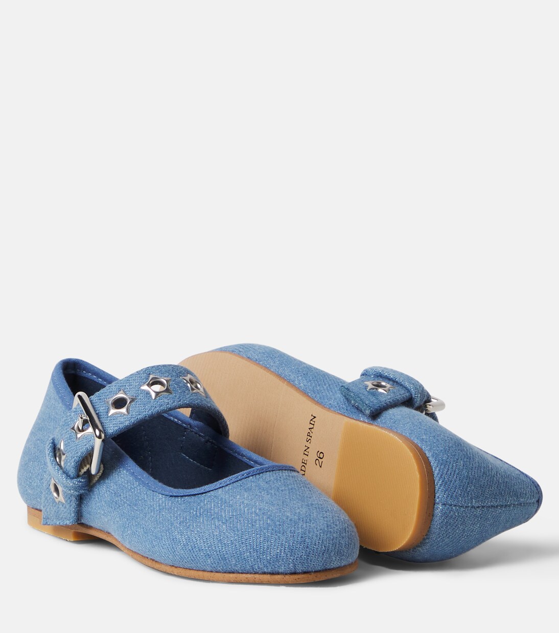 Denim Mary Jane flats | Stella McCartney Kids