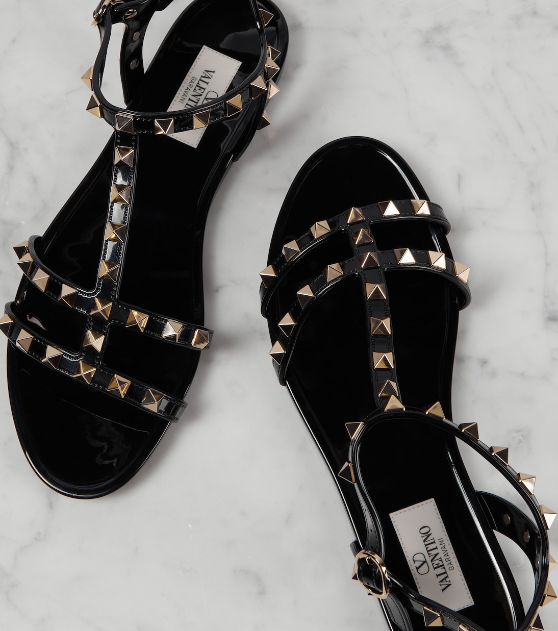 Valentino Garavani Rockstud jelly sandals | Valentino Garavani
