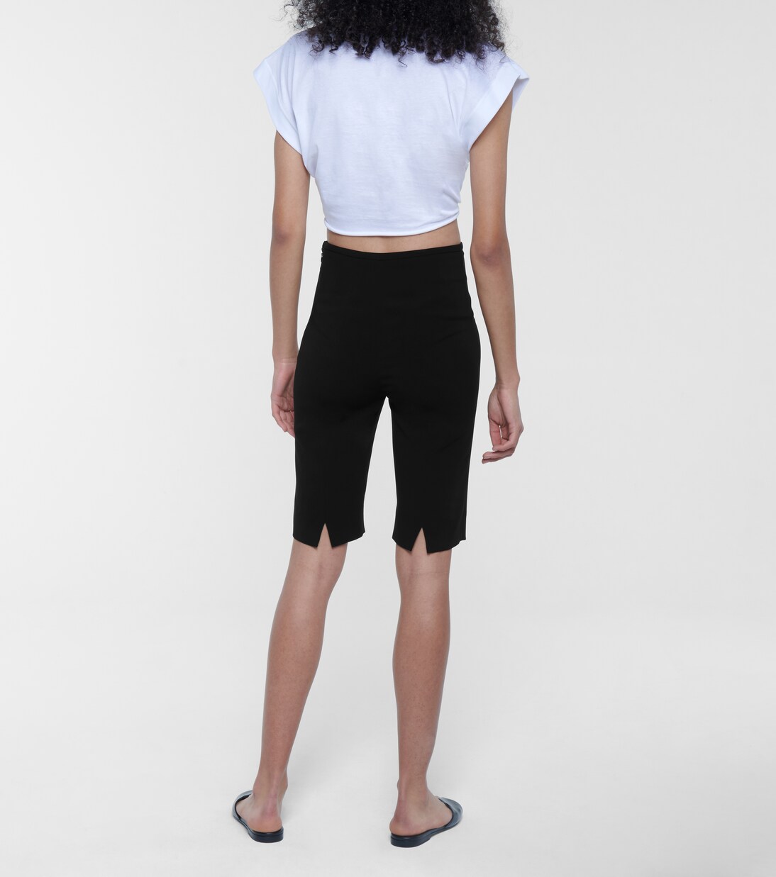 High-Rise Shorts | Miu Miu