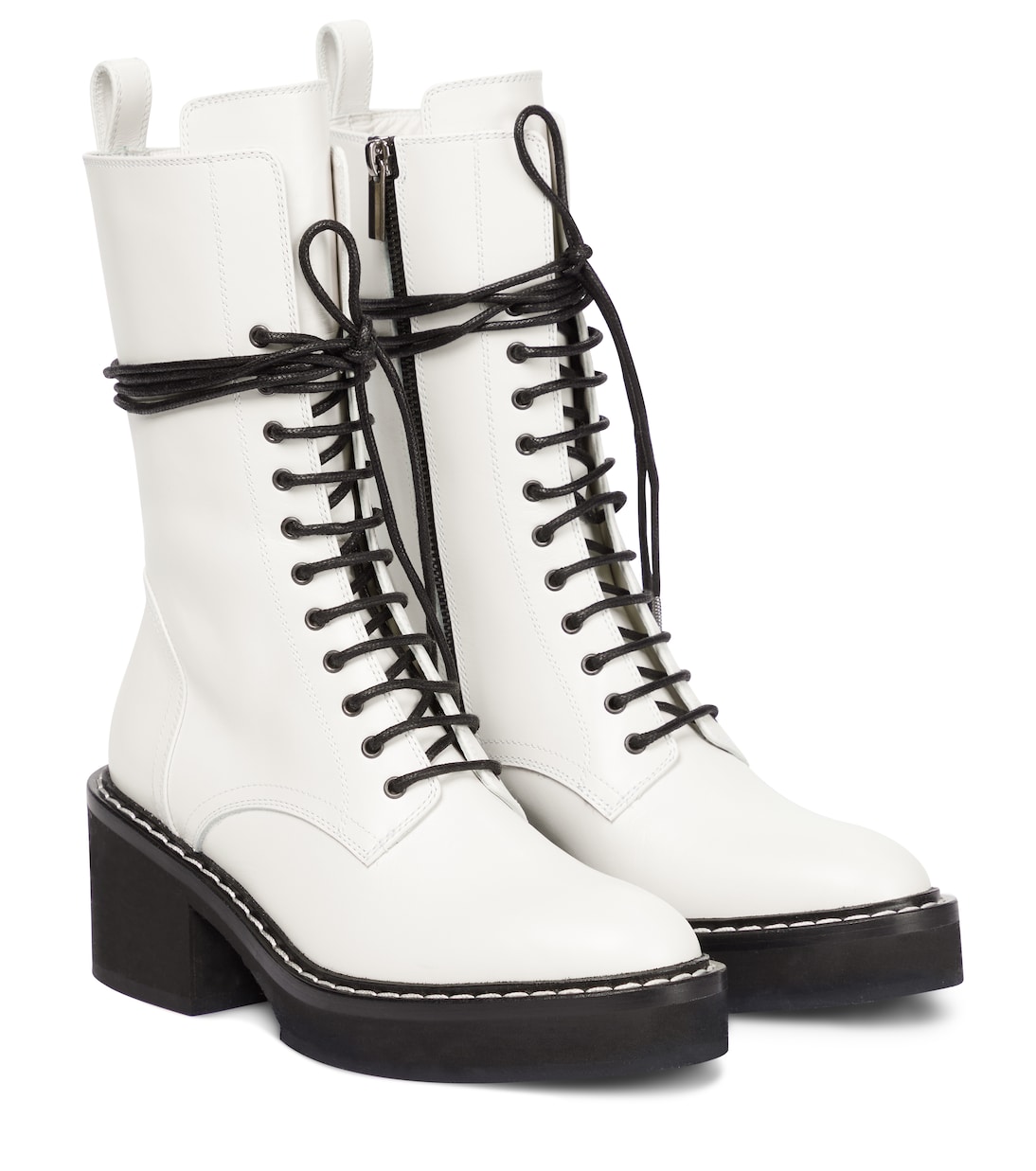 Cody leather combat boots | Khaite