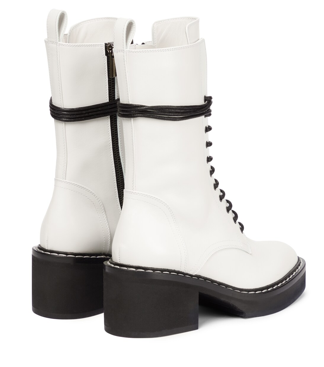 Cody leather combat boots | Khaite