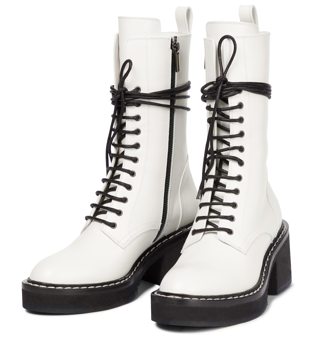 Cody leather combat boots | Khaite