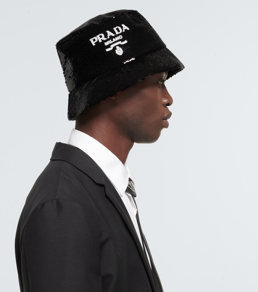 Sequin bucket hat | Prada