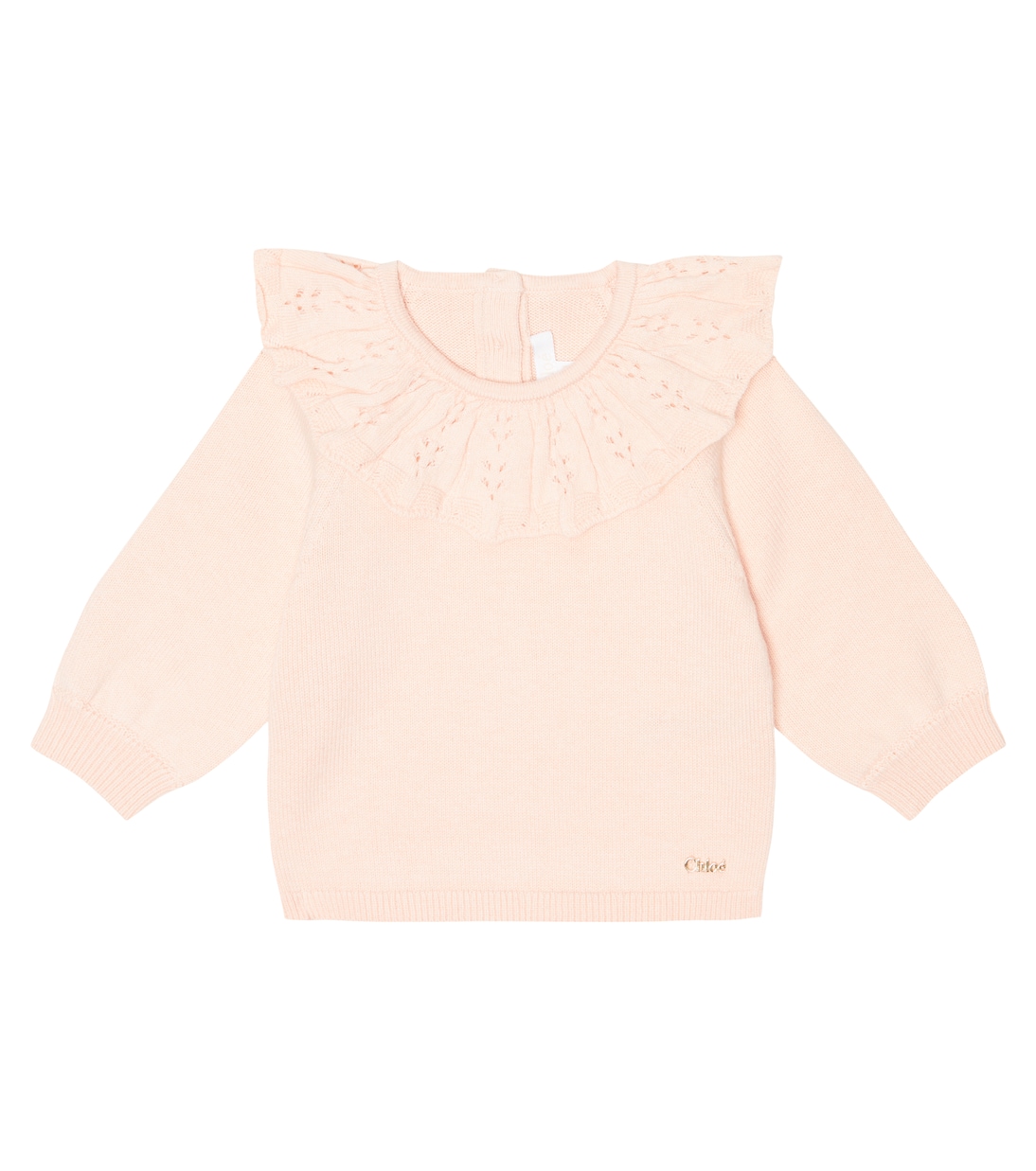 Baby - Pullover in lana e cotone | Chloé Kids