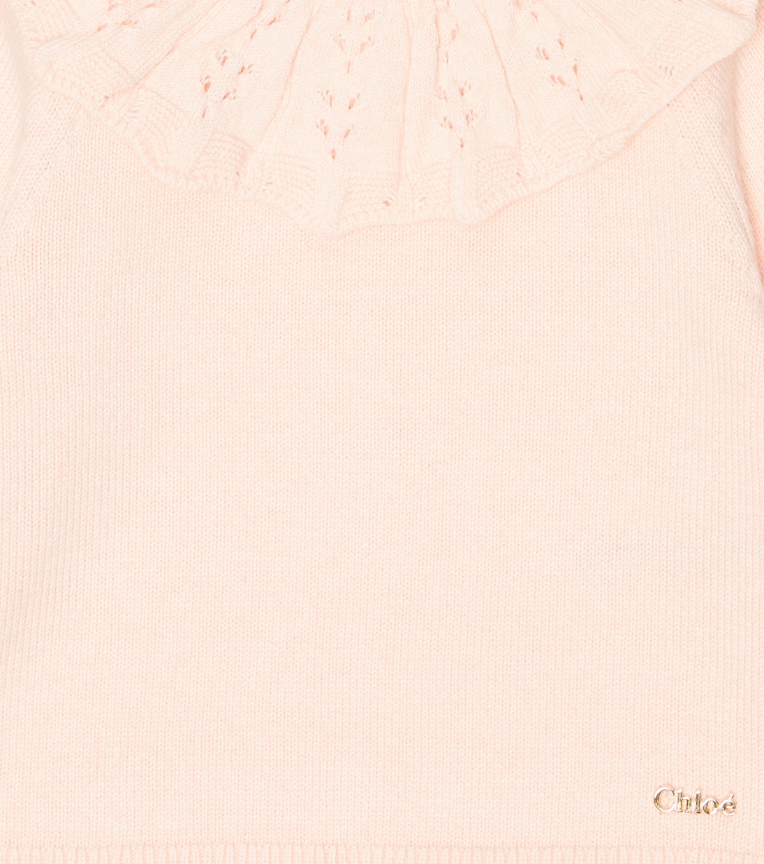 Baby - Pullover in lana e cotone | Chloé Kids
