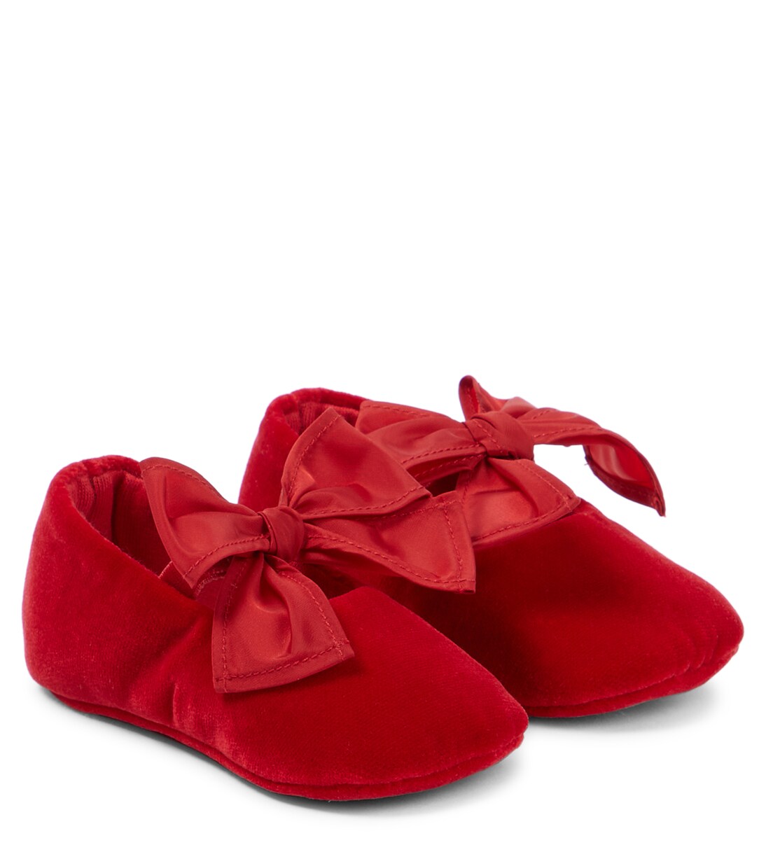Baby bow-embellished ballet flats | Il Gufo