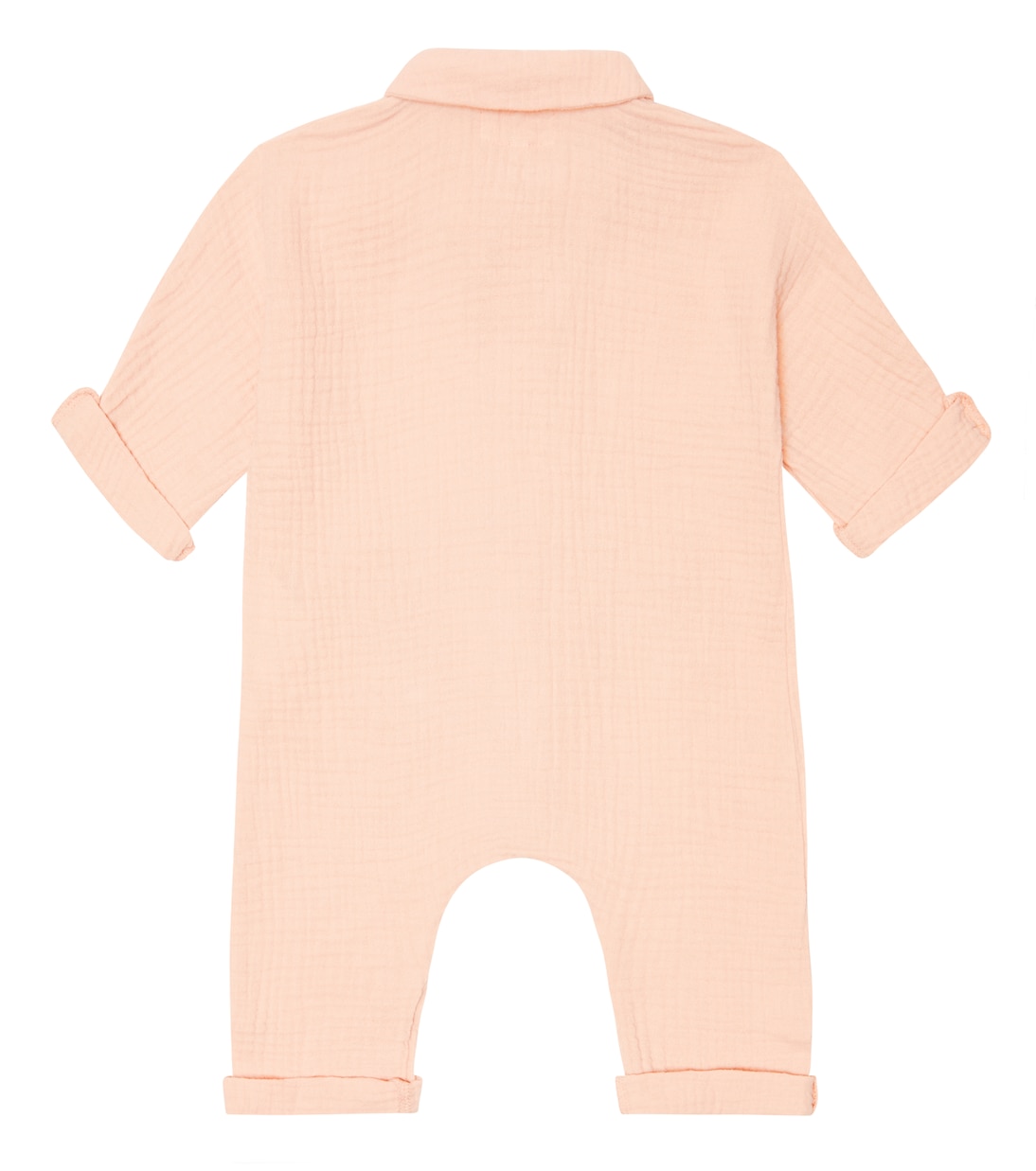 Baby cotton clocqué onesie | Il Gufo