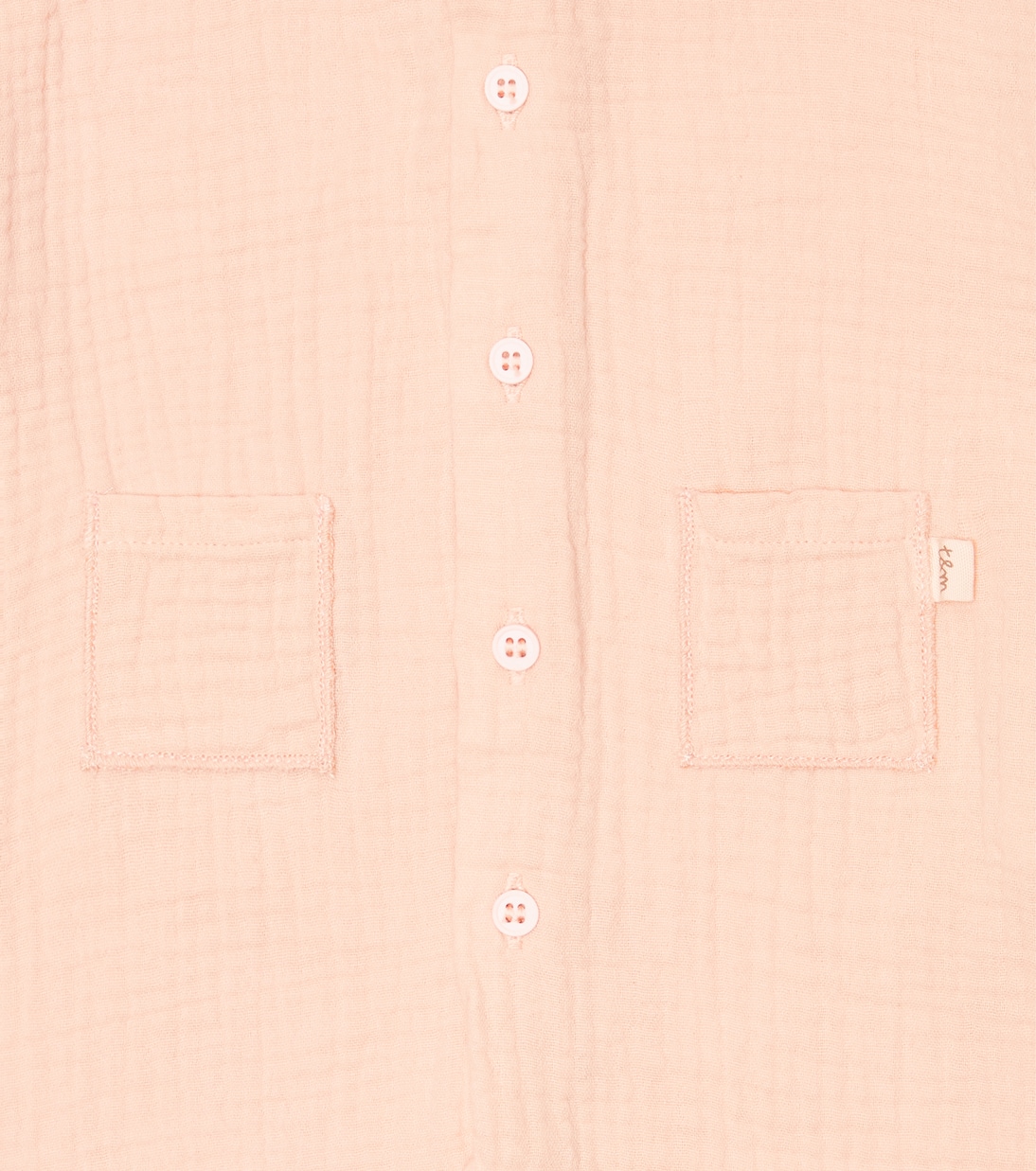 Baby cotton clocqué onesie | Il Gufo