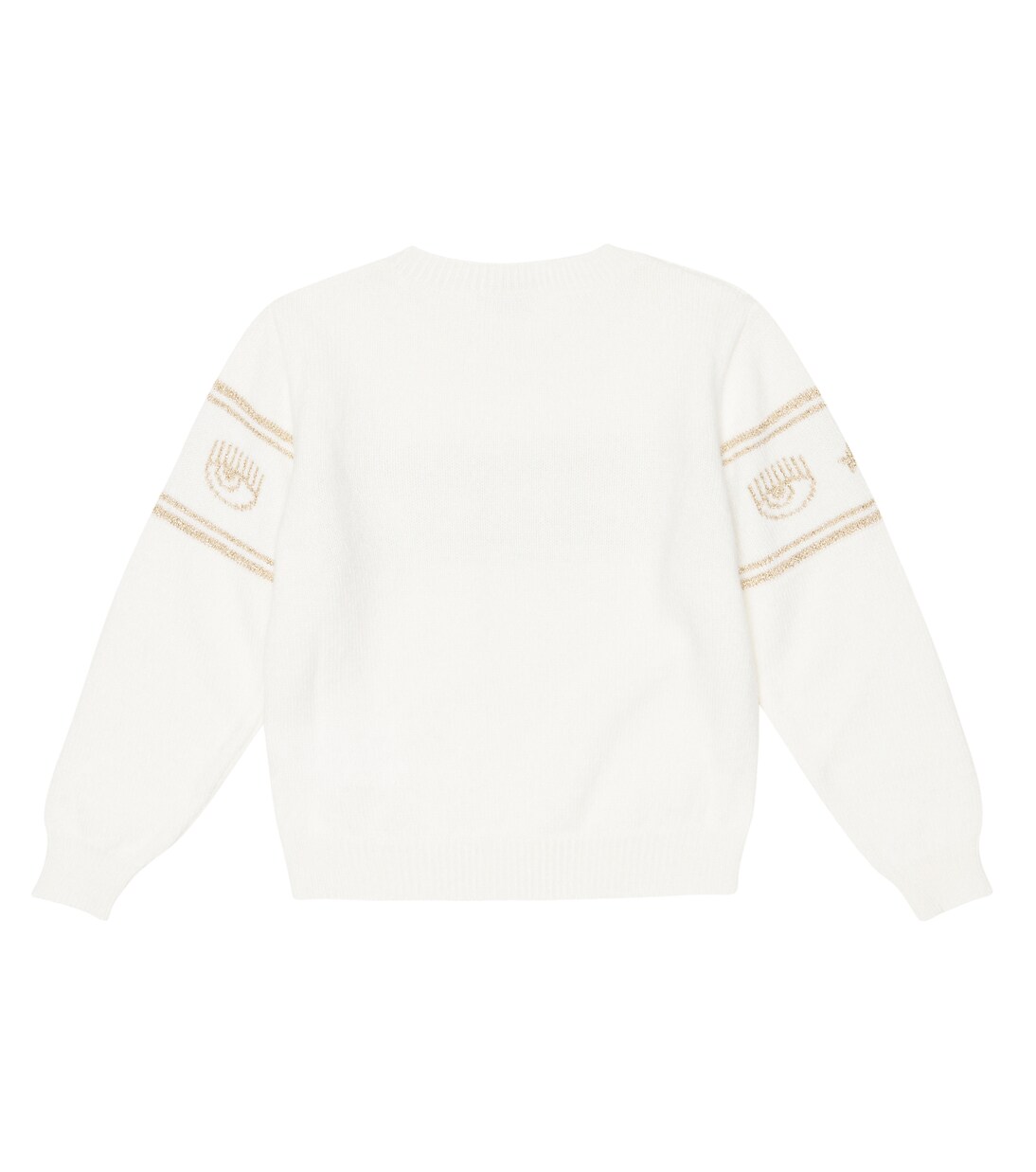x Chiara Ferragni intarsia sweater | Monnalisa