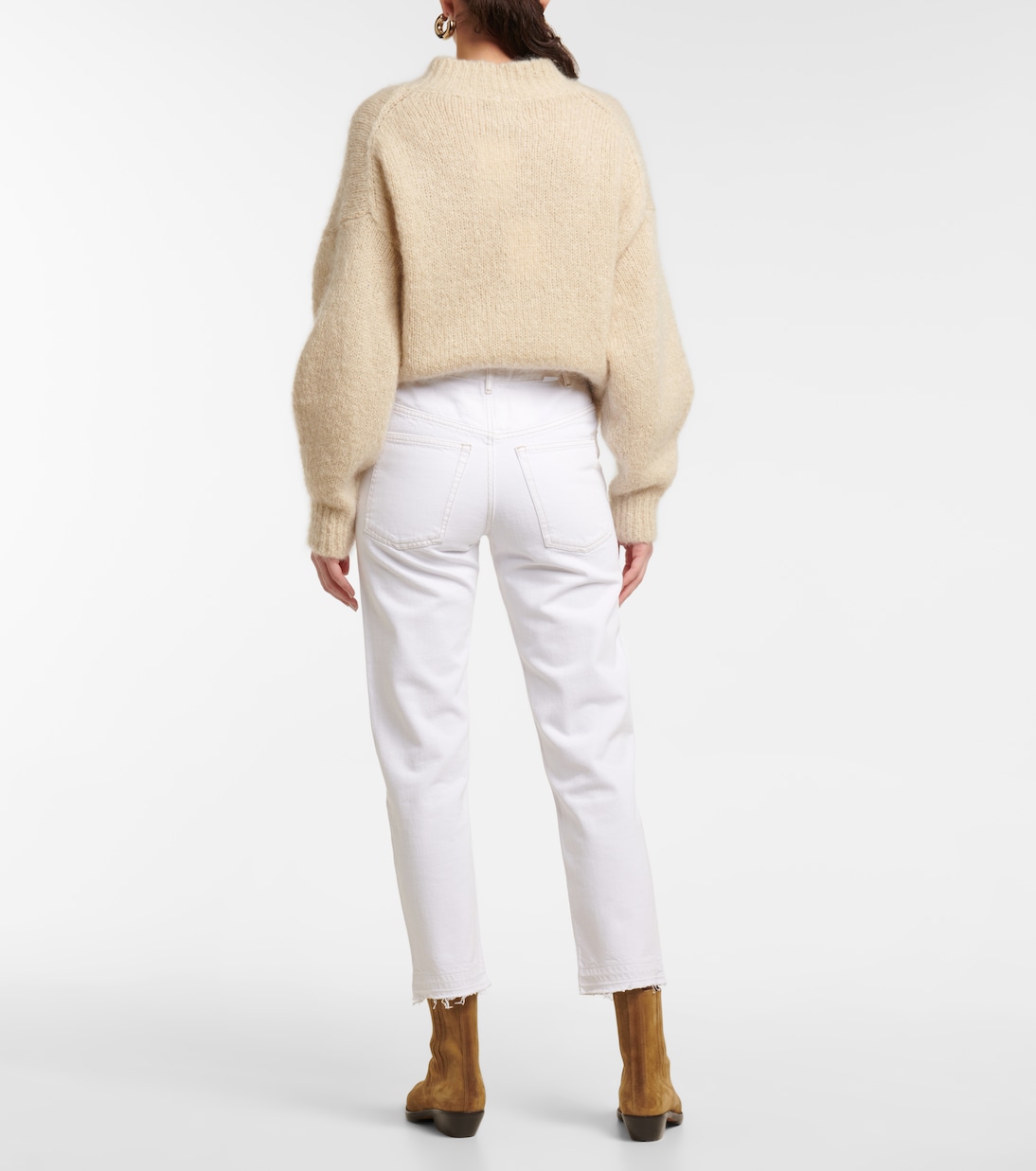 High-Rise Straight Jeans Belden | Marant Etoile