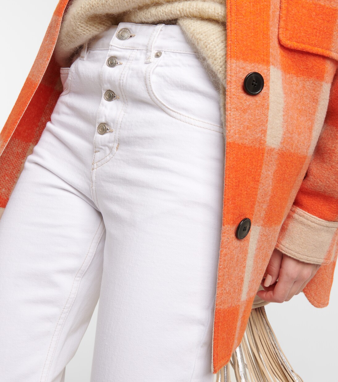 High-Rise Straight Jeans Belden | Marant Etoile