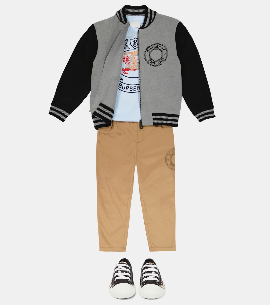 Thomas Bear TB high-top sneakers | Burberry Kids