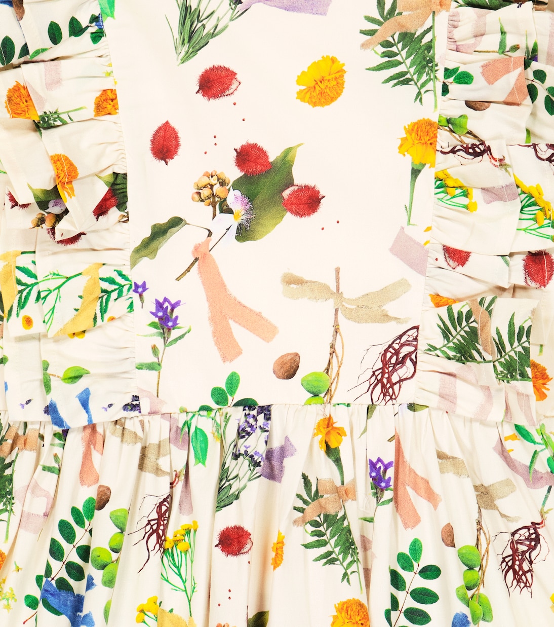 Clea printed cotton-blend dress | Molo