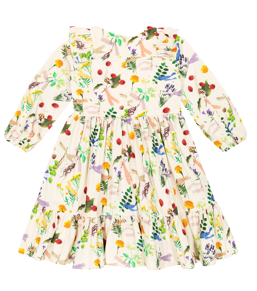 Clea printed cotton-blend dress | Molo