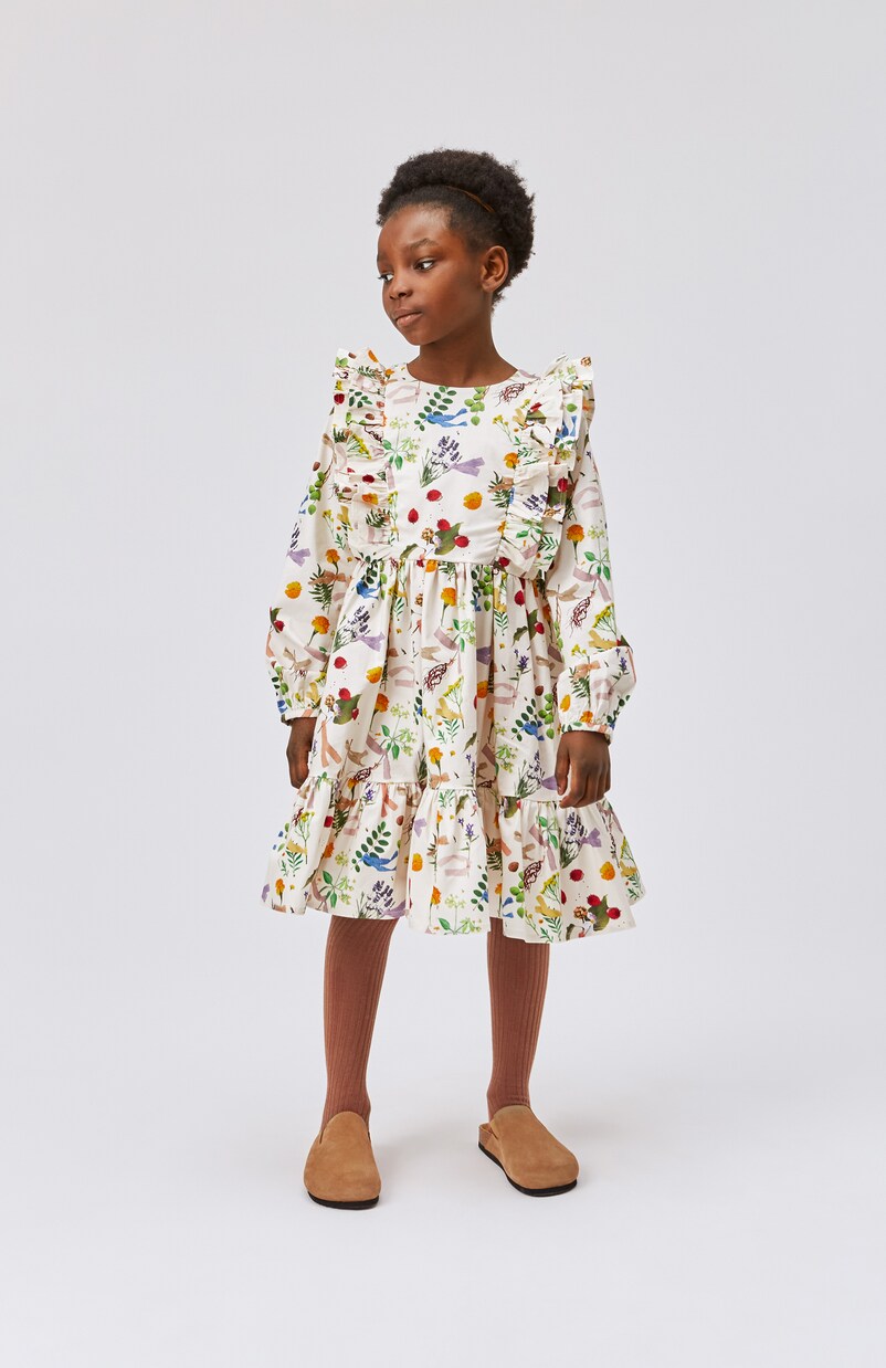 Clea printed cotton-blend dress | Molo