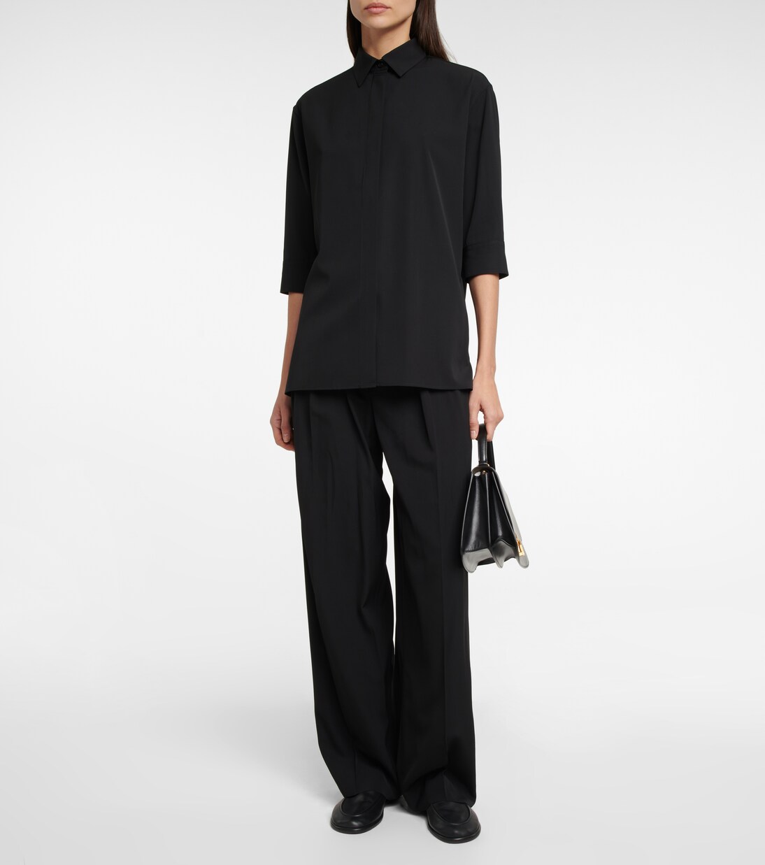 Hemd Elada aus einem Wollgemisch | The Row