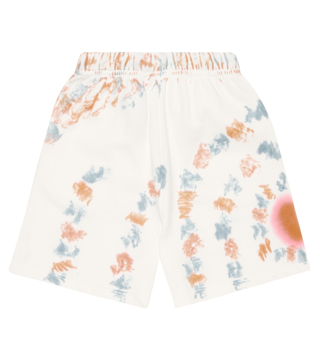 Tie-dye logo cotton shorts | The New Society