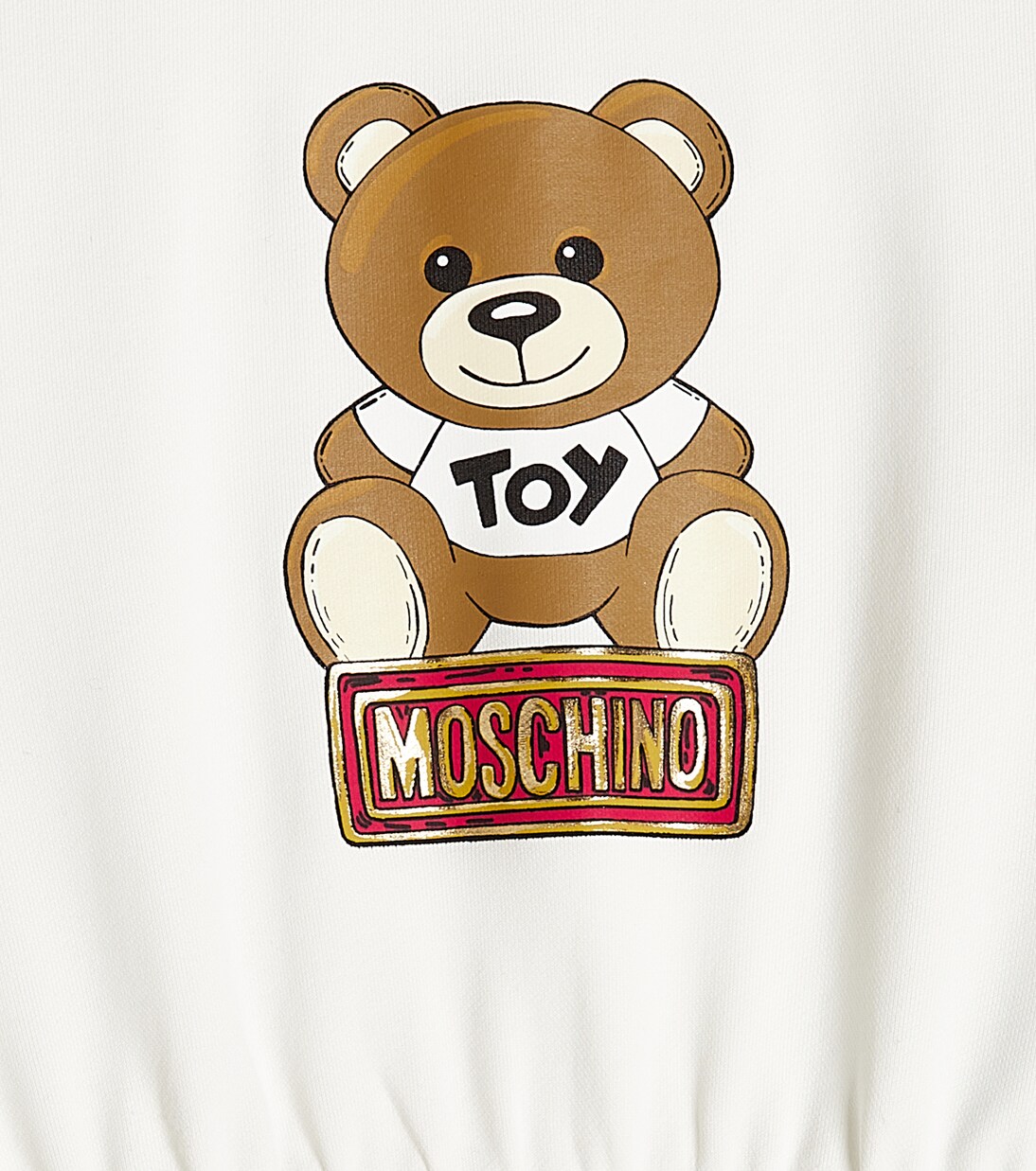 Teddy Bear cotton-blend sweatshirt | Moschino Kids