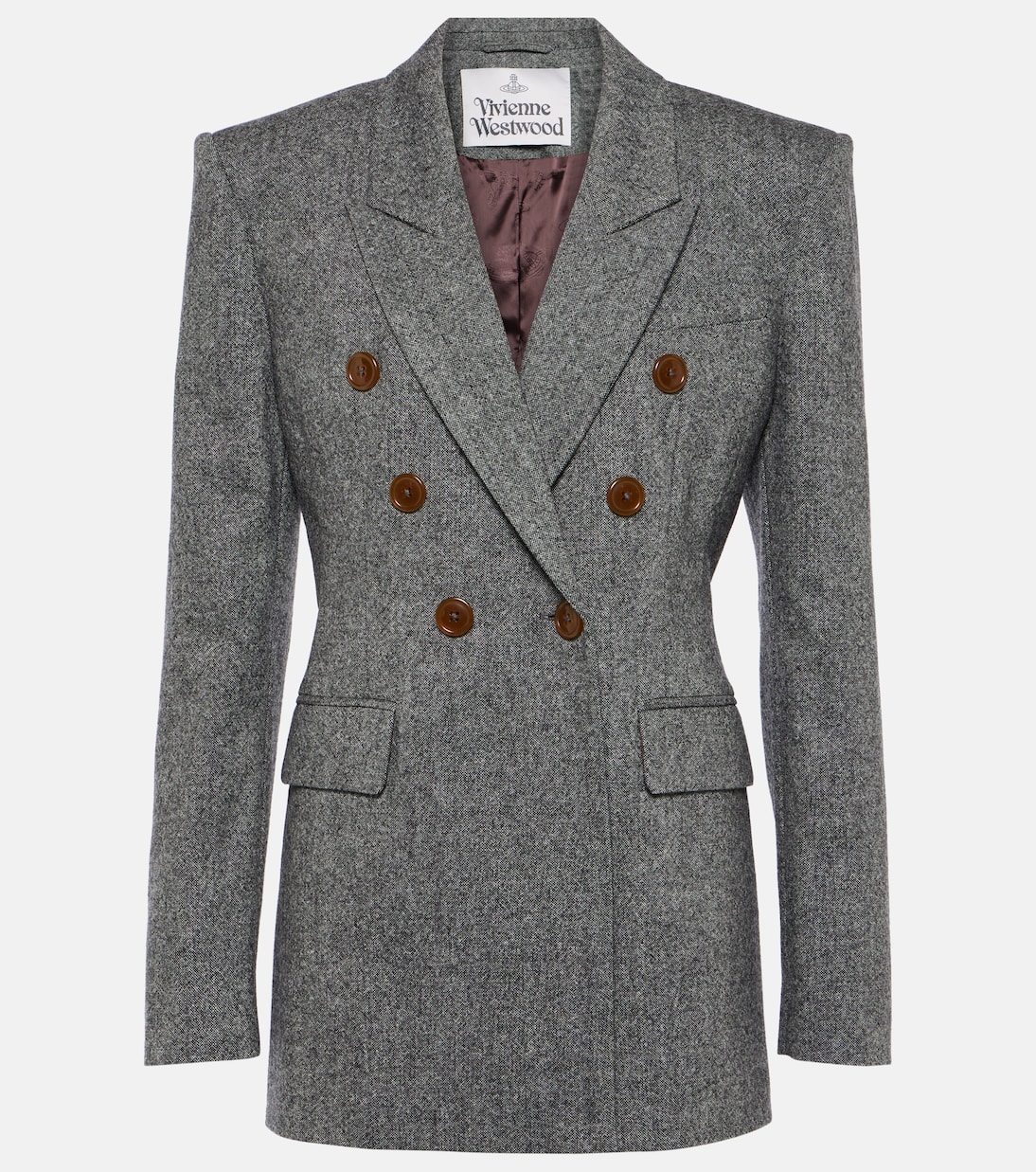 Blazer cruzado en mezcla de lana | Vivienne Westwood
