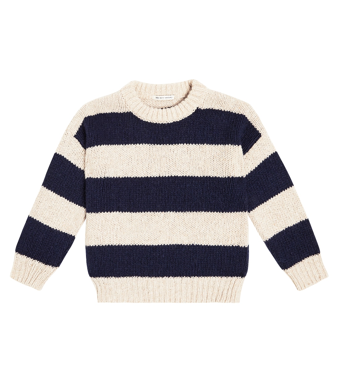 Tirso striped wool-blend sweater | The New Society