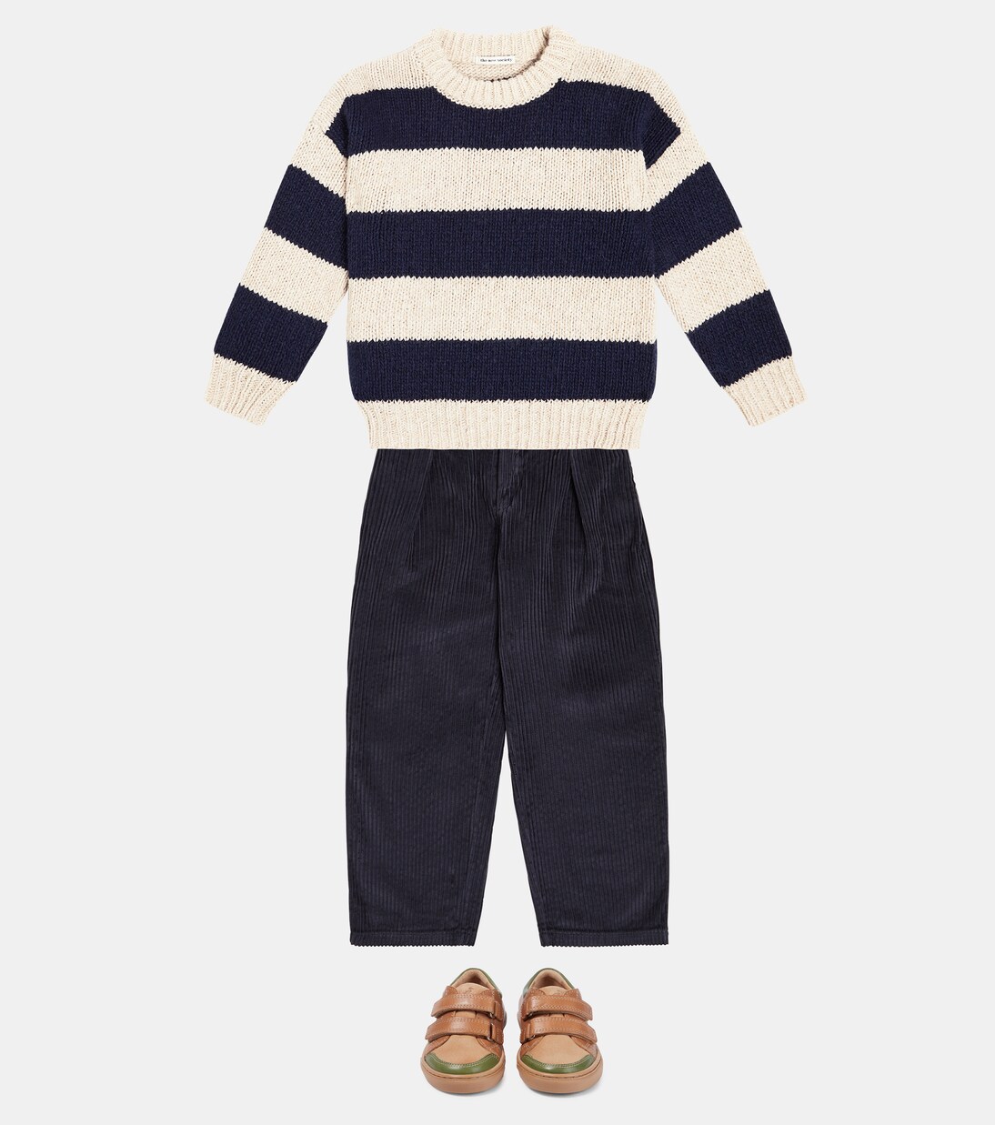 Tirso striped wool-blend sweater | The New Society
