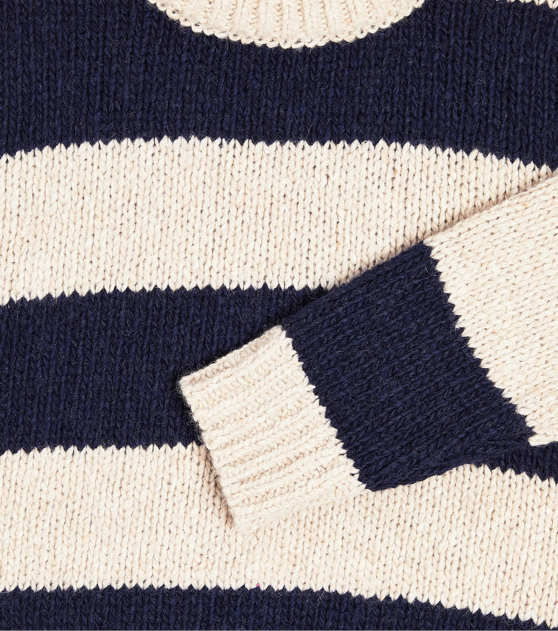 Tirso striped wool-blend sweater | The New Society