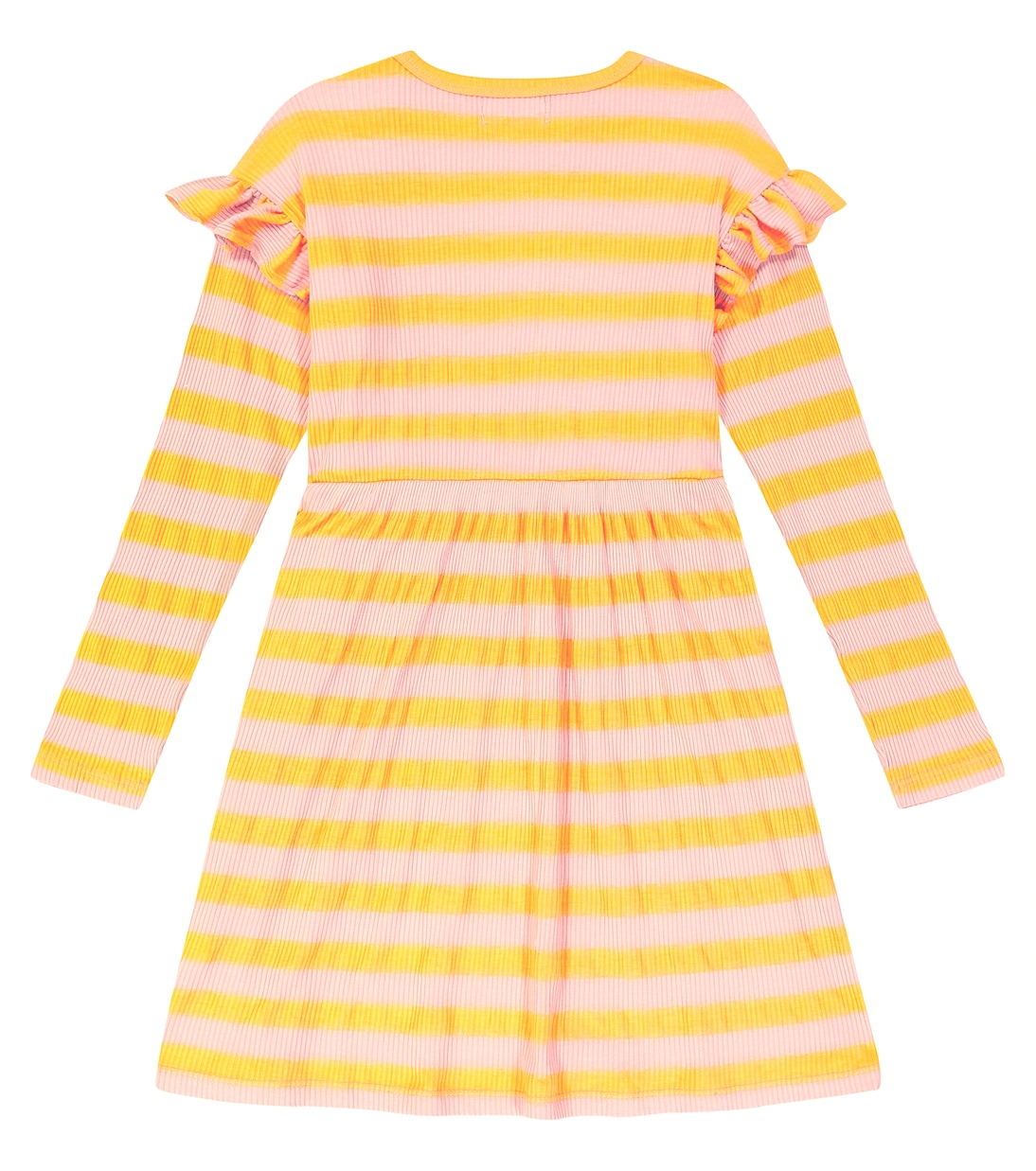 Striped ribbed jersey dress | Bobo Choses