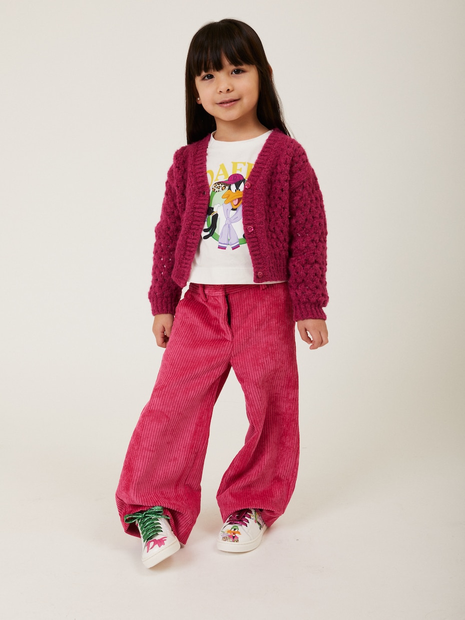 Pantaloni in velluto a coste | Monnalisa