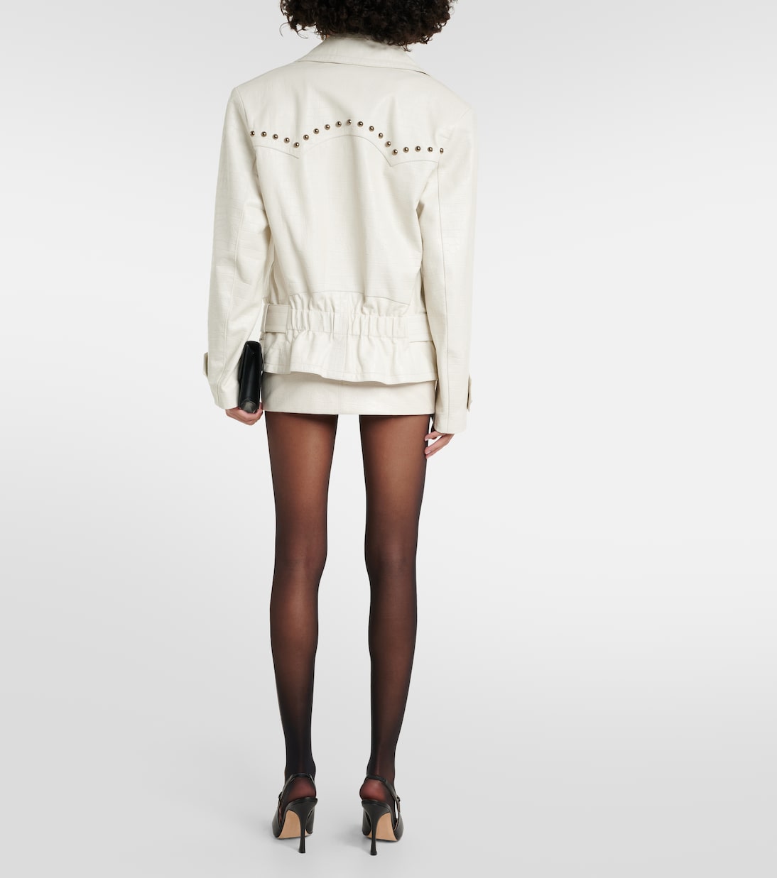 Lederjacke | Alessandra Rich