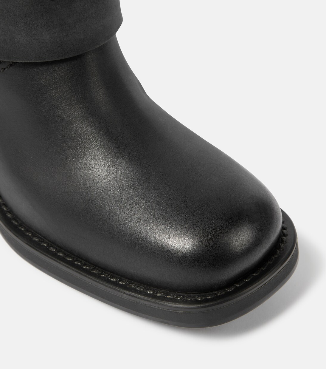 Bottes en cuir | Miu Miu