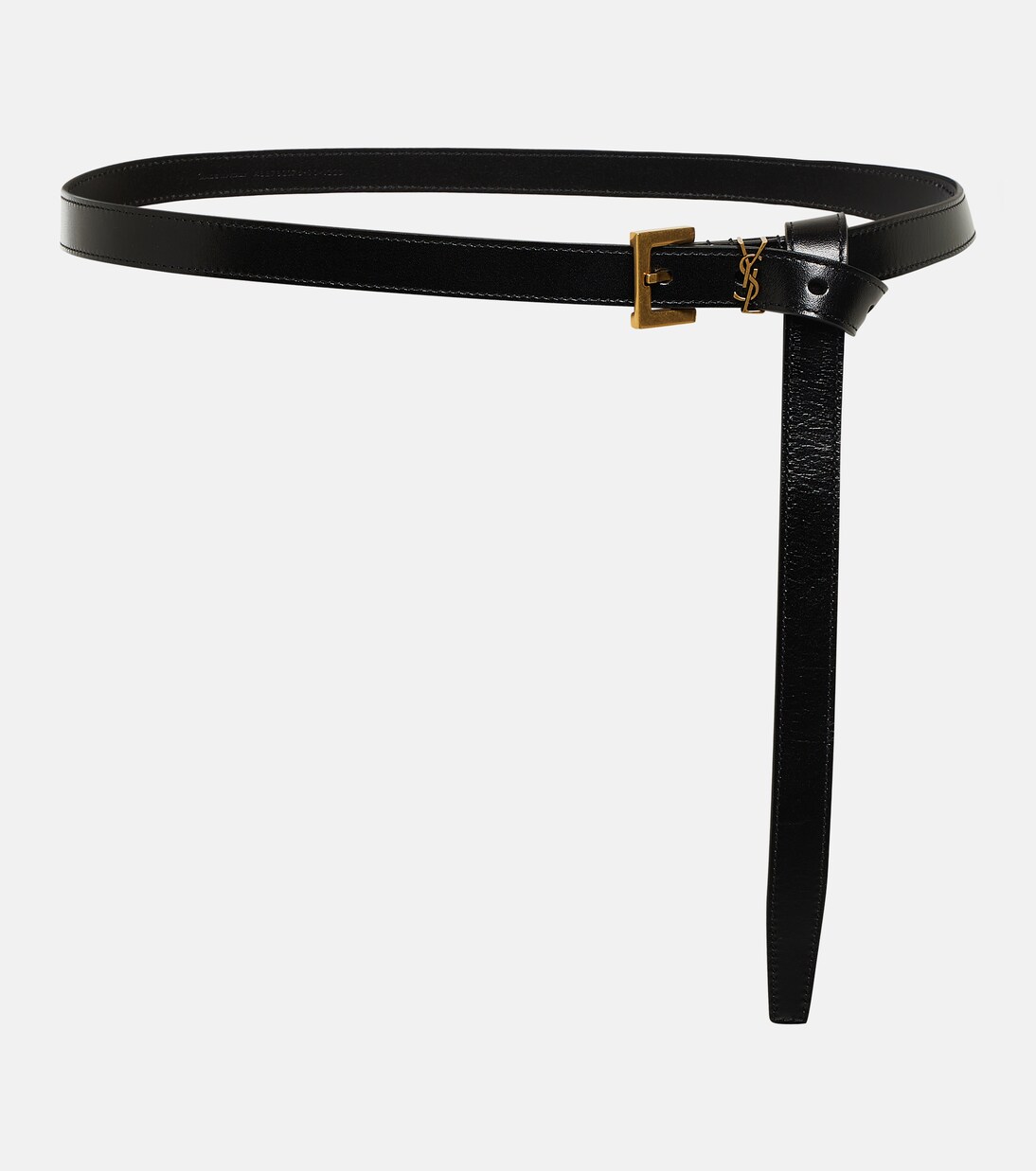 Ceinture Cassandre 20 en cuir à tannage végétal | Saint Laurent