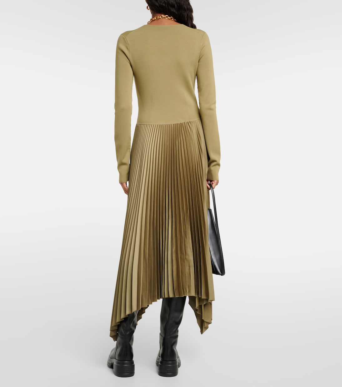 Dubois plissé midi dress | Joseph