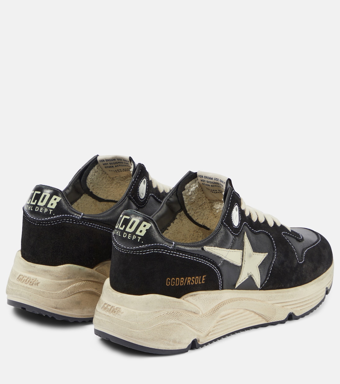 Sneakers Running Sole aus Veloursleder und Leder | Golden Goose