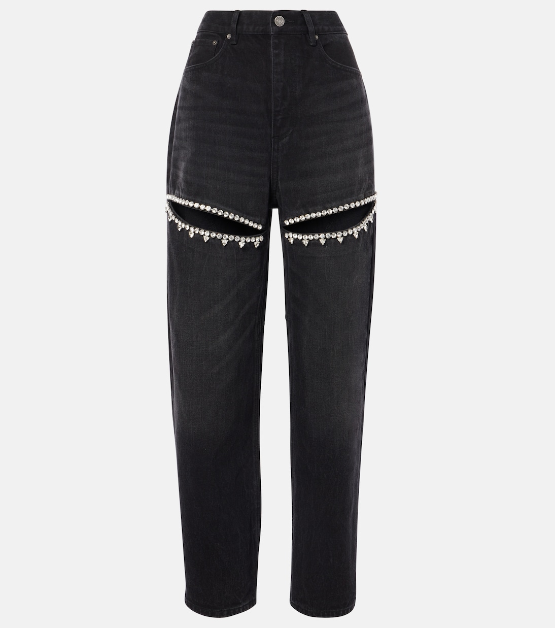 Verzierte Straight Jeans | Area