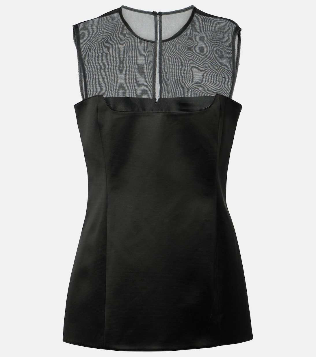 Top Sasmo aus Seide und Satin | Khaite