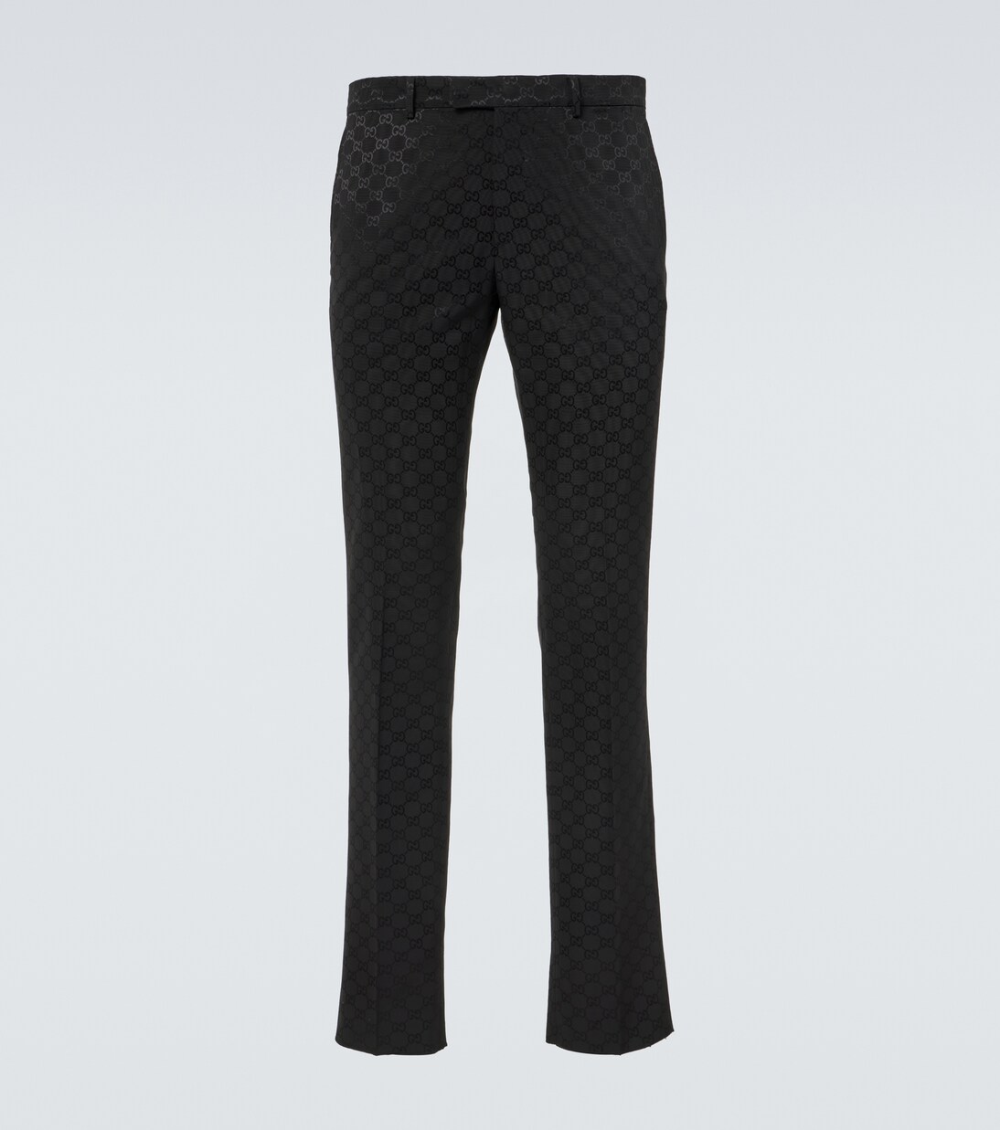 GG cotton-blend straight pants | Gucci