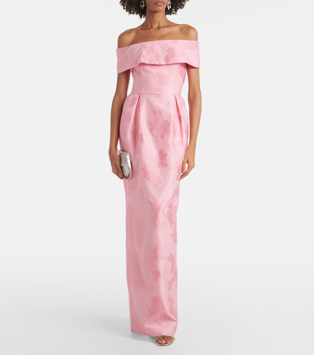 Off-shoulder gown | Rebecca Vallance