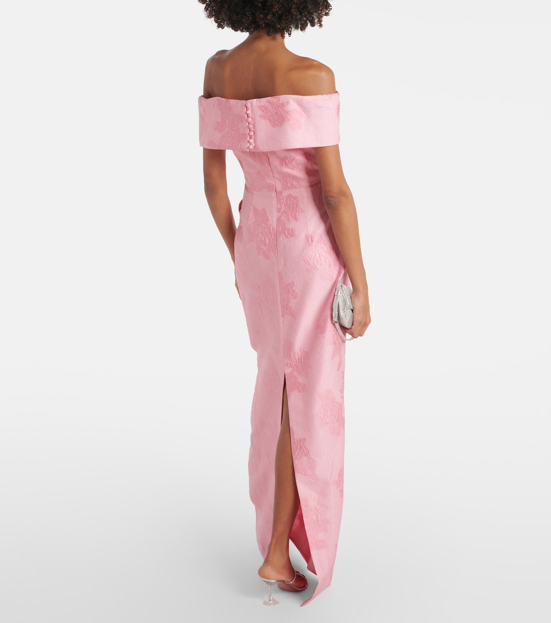 Off-shoulder gown | Rebecca Vallance