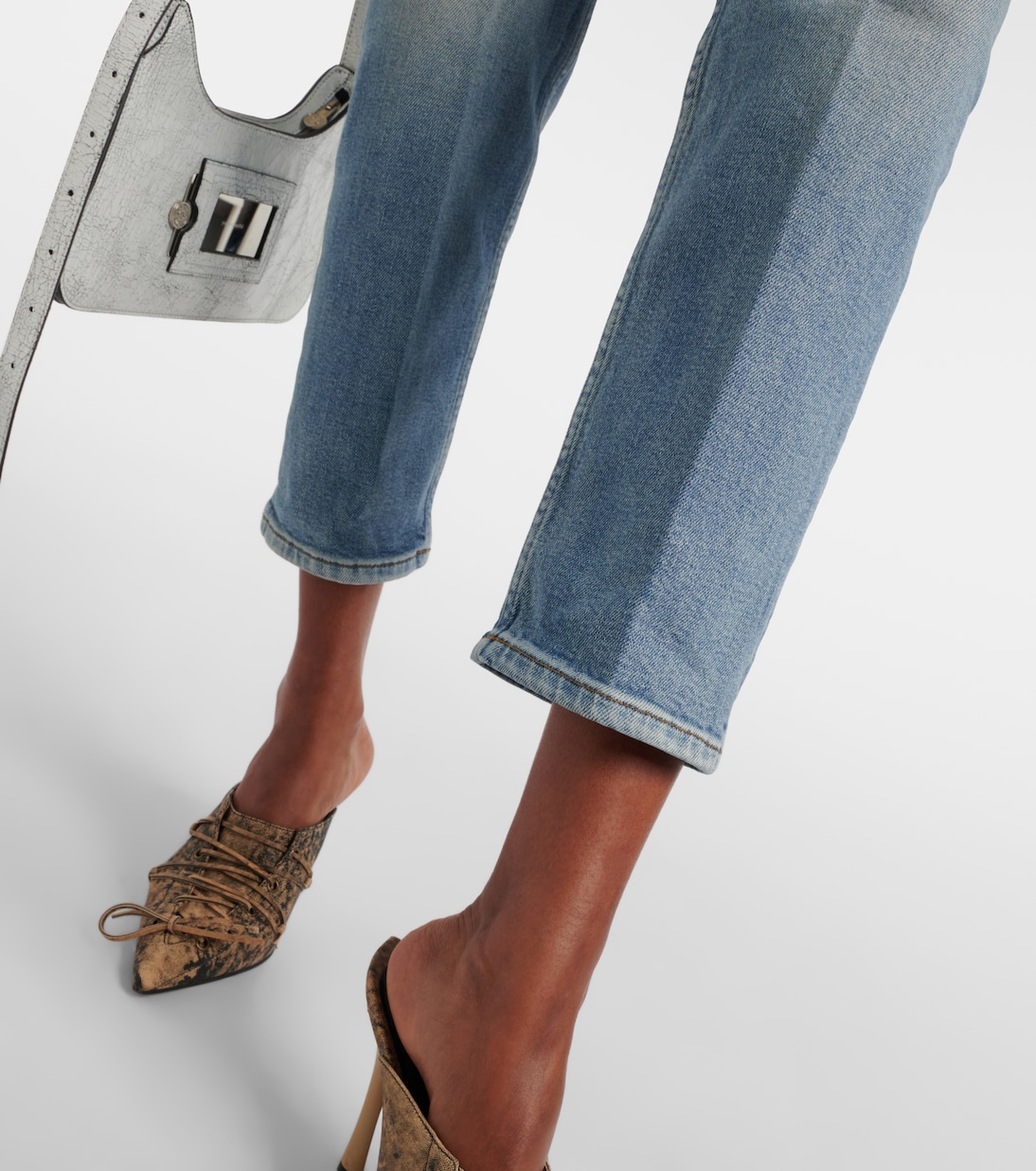 Mid-Rise Straight Jeans Stove Pipe | Re/Done