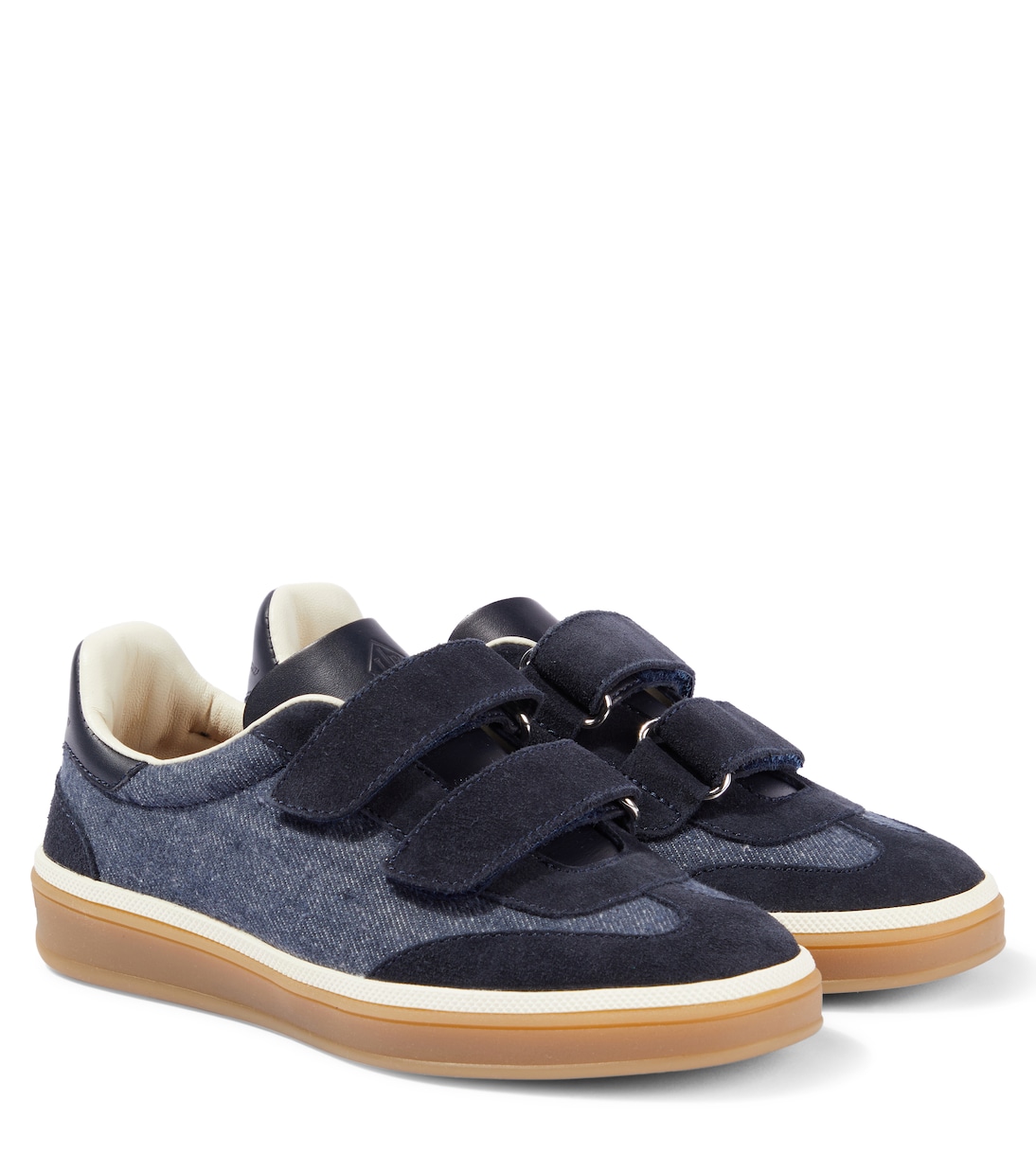 Tennis Walk denim sneakers | Loro Piana Kids