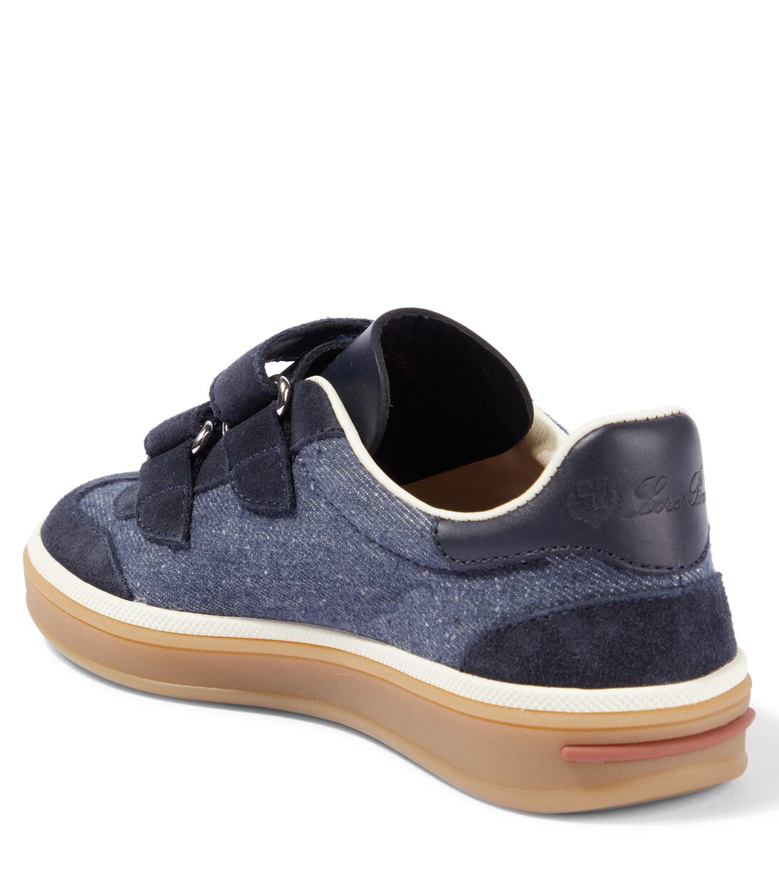 Tennis Walk denim sneakers | Loro Piana Kids